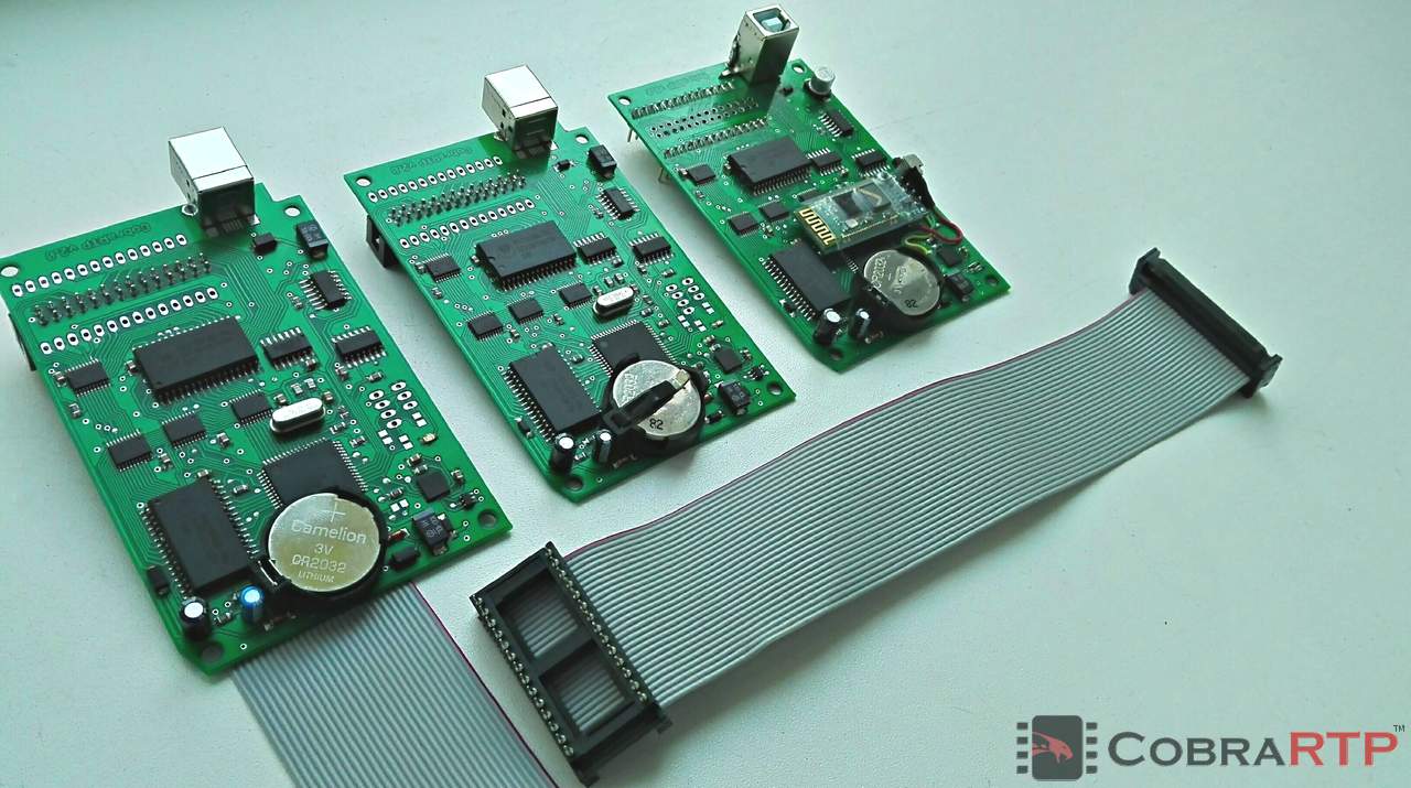 CobraRTP- real-time EPROM Emulator. Analog Moates Ostrich, Hondata.